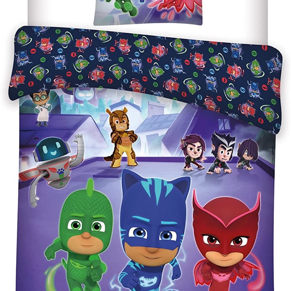 Kids Bedding Set - Blue and Red